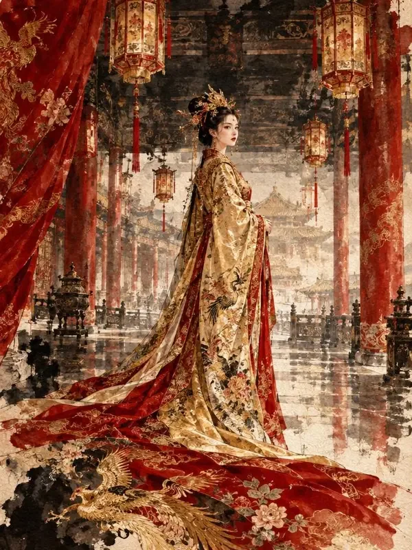 攻略心上人:我在宫宴上背了首诗-红果短剧甜宠短剧 攻略心上人:我在宫宴上背了首诗竖版封面海报